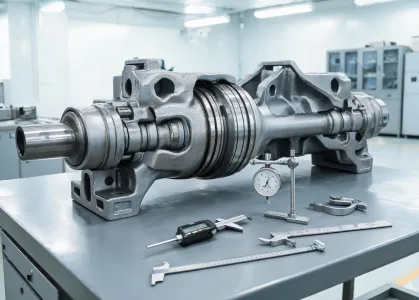 Rail traction bearing assembly